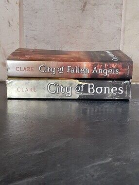 Cassandra Clare Mortal Instruments Paperback Duo City Of Bones & Fallen Angels